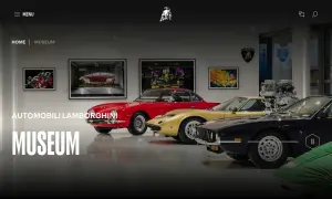 W muzeum Lamborghini podziwiaj klasyczne modele i silniki.