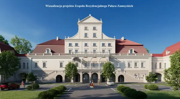 Wizualizacja Pałacu Zamoyskich w Zamościu. Sprawdź cennik zwiedzania i odkryj historię!